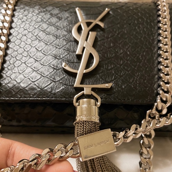 YSL Python Rare Small Kate Python Bag - Picture 2 of 7